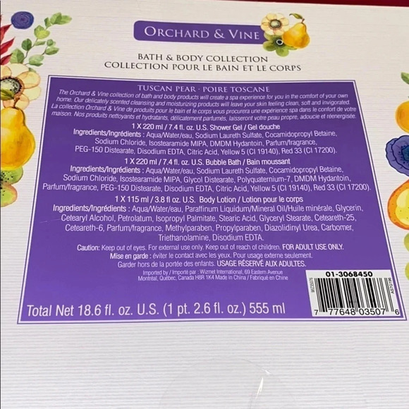 NWT orchard & Vine bath body  collection - Picture 6 of 7